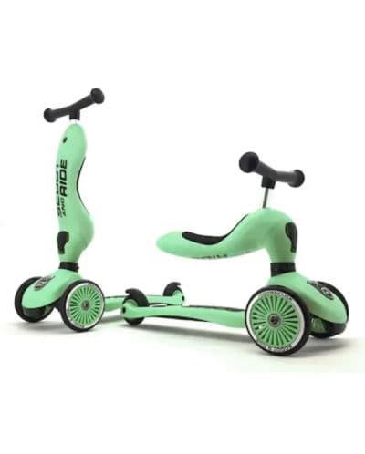 Детска тротинетка 2 в 1 Scoot&Ride - Highwaykick 1, Киви