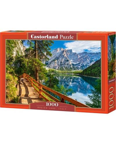 Пъзел Castorland от 1000 части - Езерото Брайес, Италия