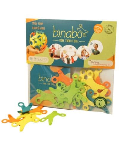Конструктор от био пластмаса TicToys Binabo - 24 части