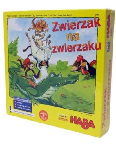 Детска игра Haba - Животинче върху животинче