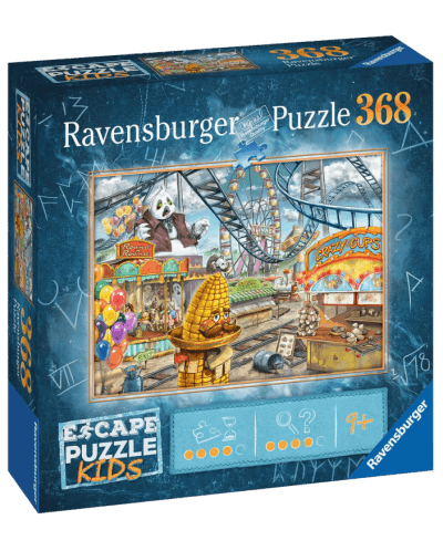 Пъзел Ravensburger от 368 части - Увеселителен парк