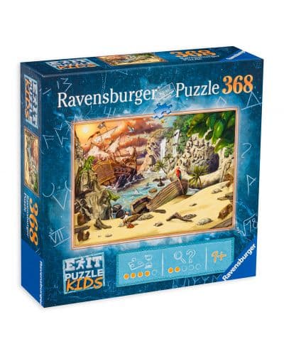 Пъзел-загадка Ravensburger от 368 части - Пиратско приключение