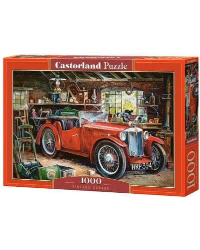 Пъзел Castorland от 1000 части - Ретро кола