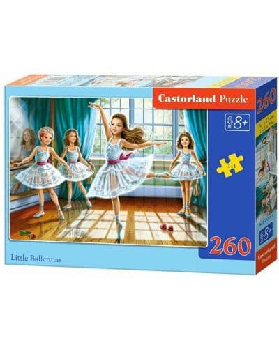 Пъзел Castorland от 260 части - Малки балерини