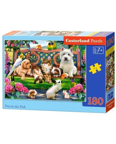 Пъзел Castorland от 180 части - Животни в парка