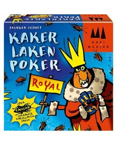 Настолна игра Cockroach Poker Royal - Парти