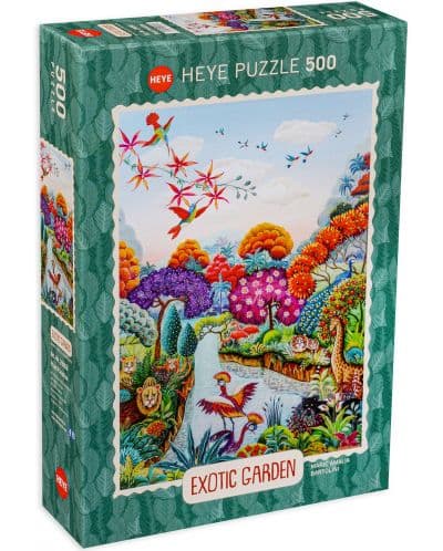 Пъзел Heye от 500 части - Райска градина