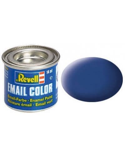 Емайлна боя Revell - Синьо, мат (R32156)