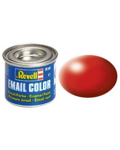 Емайлна боя Revell - Копринено огнено червено (R32330)