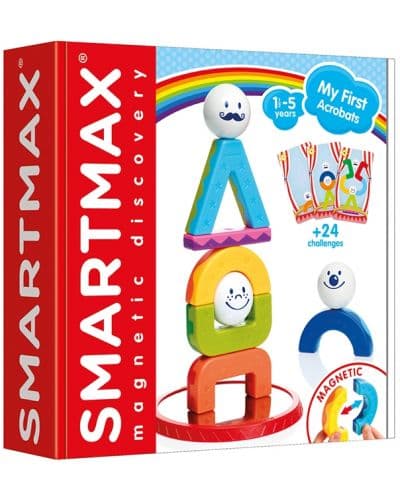 Магнитен конструктор Smart Games Smartmax - My first acrobats