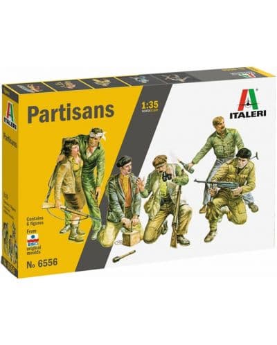 Хоби фигури Italeri Военни: Войници - Партизани от Втората световна война