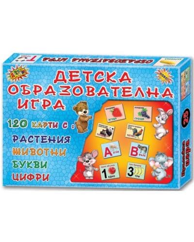 Детска образователна игра Детски свят - Лукс