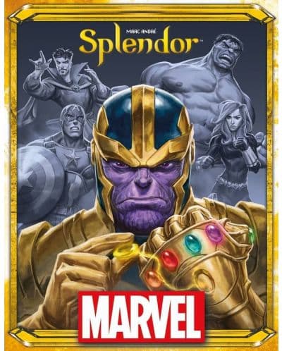 Настолна игра Splendor: Marvel - семейна