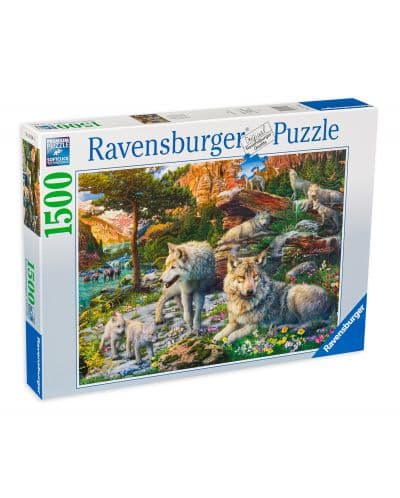 Пъзел Ravensburger от 1500 части - Вълци
