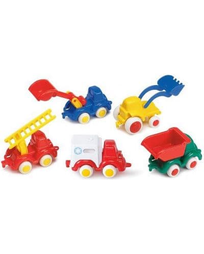 Играчка Viking Toys - Мини бръмби строител, 7 cm, асортимент