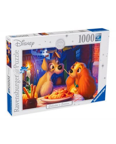 Пъзел Ravensburger от 1000 части - Лейди и Скитникът