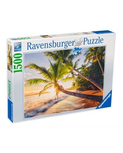 Пъзел Ravensburger от 1500 части - Скривалище на плажа