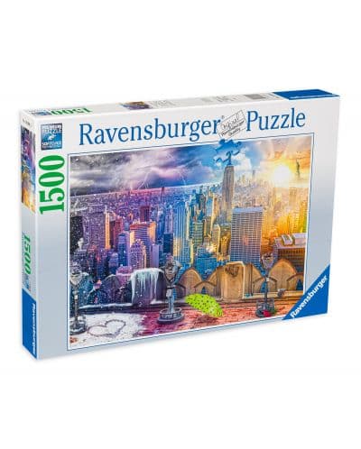 Пъзел Ravensburger от 1500 части - Сезоните в Ню Йорк