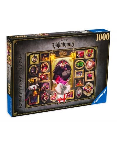 Пъзел Ravensburger от 1000 части - Дисни злодей: Ратиган