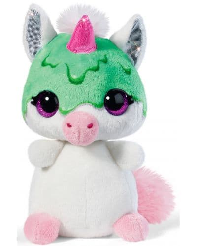 Плюшена играчка Nici - Сладък еднорог Гус, 12 cm