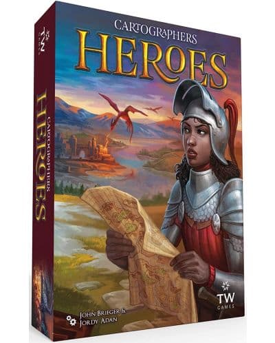 Настолна игра Cartographers Heroes - Семейна