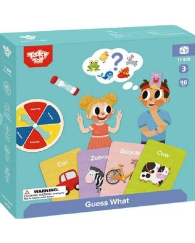 Дървена игра Tooky Toy - Guess what