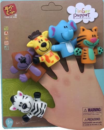 Игра за пръсти Felyx Toys - Диви животни