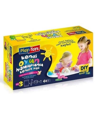 PLAYTOYS Комплект - Направи си сам пластилин