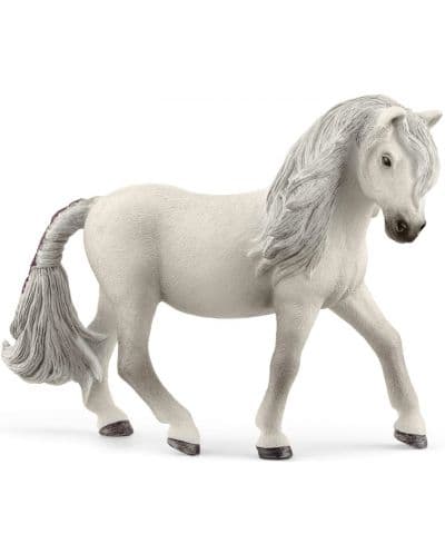 Фигурка Schleich Horse Club - Исландско пони кобила, бяла