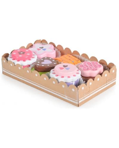 Дървена играчка Moni Toys - Сладкишчета D010