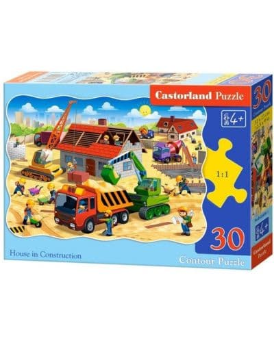 Пъзел Castorland от 30 части - Строеж