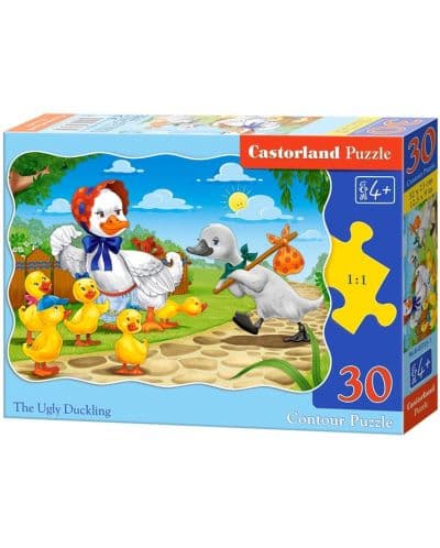 Пъзел Castorland от 30 части - Грозното патенце
