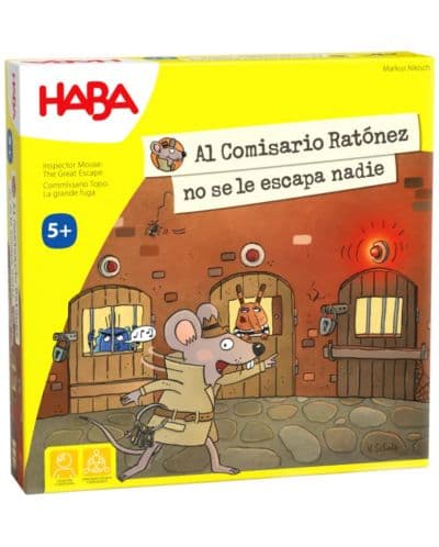 Детска игра Haba - Инспектор Мишок: Великото бягство