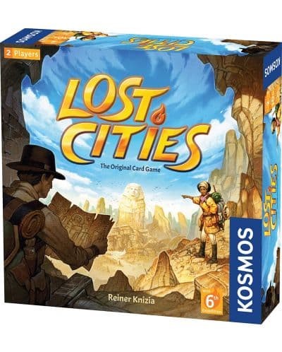 Настолна игра Lost Cities: The Card Game - семейна