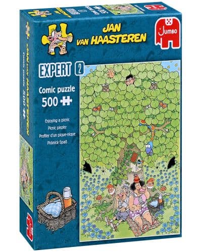 Пъзел Jumbo от 500 части - На пикник