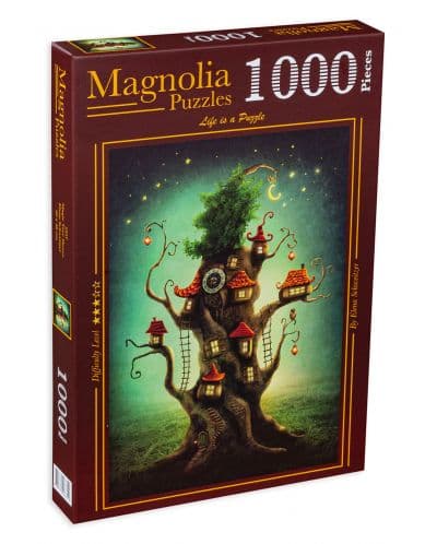 Пъзел Magnolia от 1000 части - Къщички на дървото