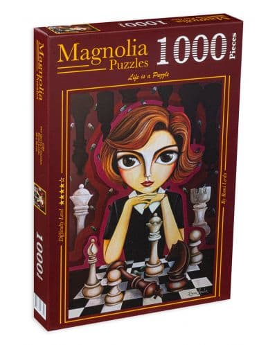 Пъзел Magnolia от 1000 части - Дамски гамбит