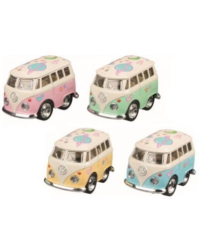 Метален автомобил Goki - VW Camper 1962, асортимент