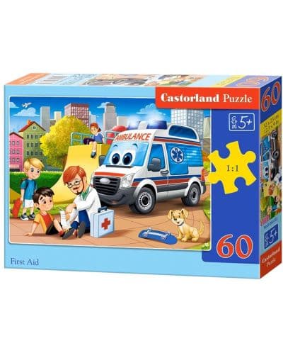 Пъзел Castorland от 60 части - Бърза помощ