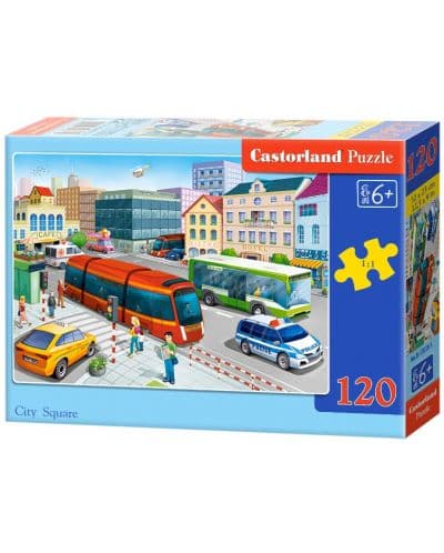 Пъзел Castorland от 120 части - Градска среда