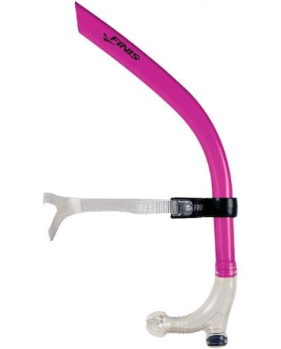 Шнорхел за техника и тренировка Finis - Swimmer's Snorkel, Pink