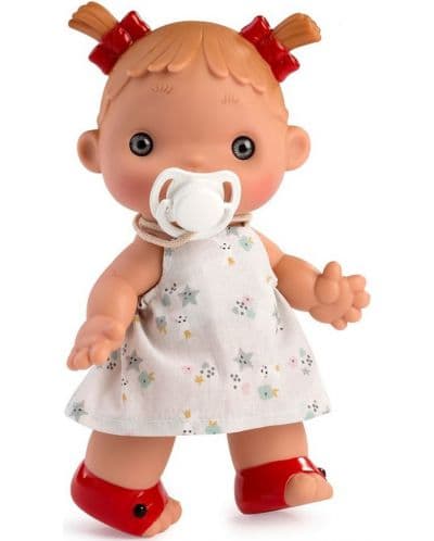 Кукла Asi Dolls - Даниела, с рокля на звездички, 23 cm