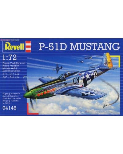 Сглобяем модел Revell - Мустанг P-51D
