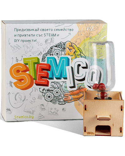 Образователен комплект Stemico - Автомат за бонбони и дъвки