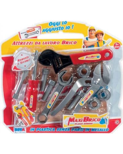 Игрален комплект RS Toys - Инструменти, Maxi Brico, асортимент