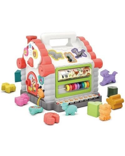 Образователна играчка Hola Toys - Къщичка със звук и светлина