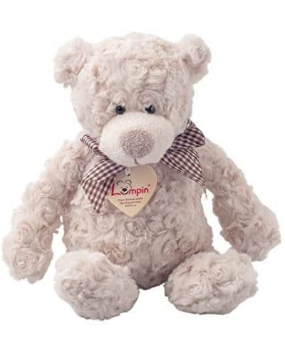 Плюшена играчка Lumpin - Мечо Спенсър с панделка, 23 cm