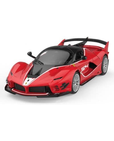 Сглобяема кола с радиоуправление Rastar - Ferrari FXXK EVO, 84 части, 1:18