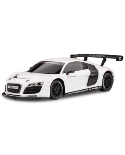 Кола с дистанционно управление Rastar - Audi R8 LMS Radio/C, бяла, 1:24