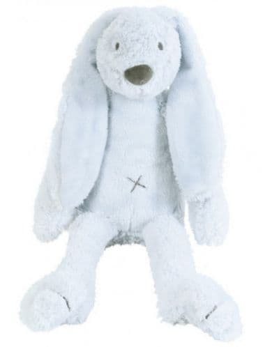Мека играчка Happy Horse - Зайчето Richie, синьо, 58 cm